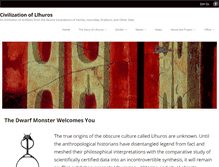 Tablet Screenshot of civilizationofllhuros.org